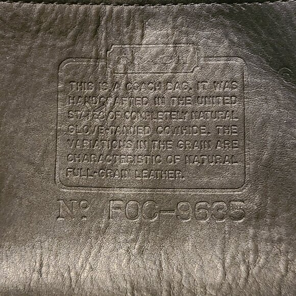 Vintage 90s Black Coach 9635 Convertible Clutch Removable Shoulder Strap - Picture 2 of 13